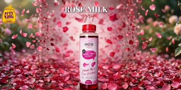 Rose Milk Syrup Online – Refreshing & Delicious | Pettikadai