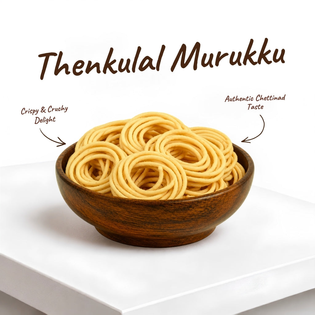 Thenkulal Murukku - தேன்குழல் முறுக்கு