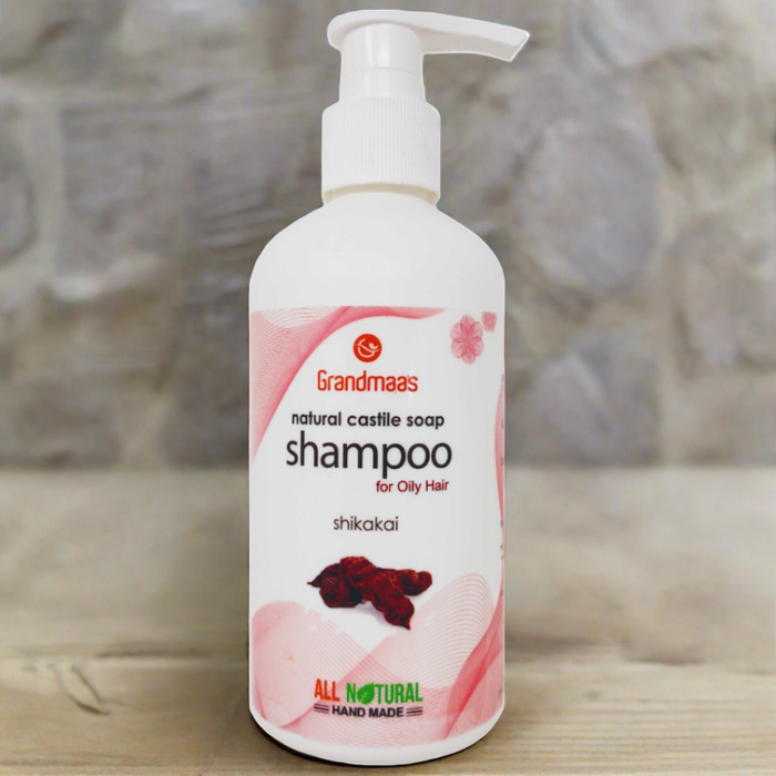 All Natural castile soap based Shikakai Shampoo for oily hair