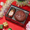 Christmas Gift Box - Pack of Rich Plum Cake & Honey rose Gulkand