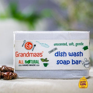 All Natural Castile soap based Dish wash soap bar -100gms